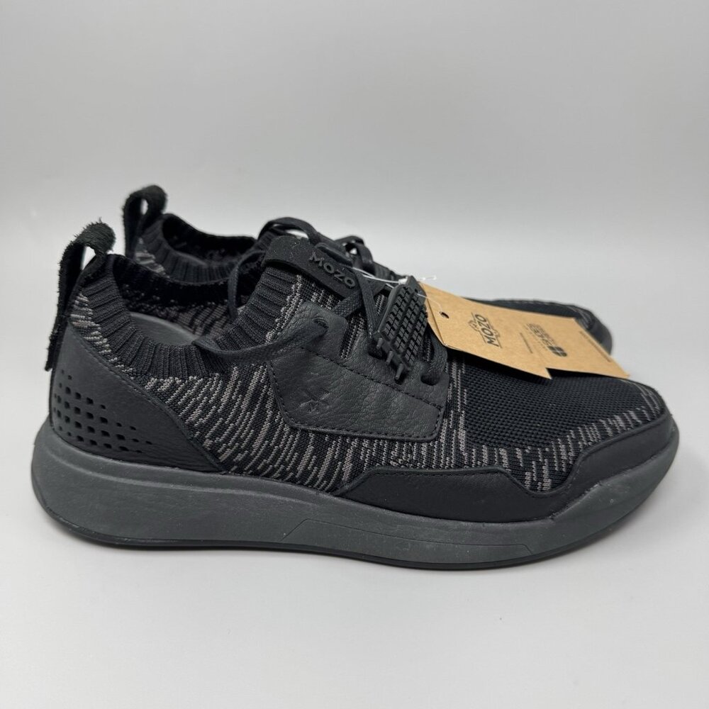 Mozo City Runner Womens Sz 8.5 Work Shoes Sneakers Black Shoes For Crews M51004